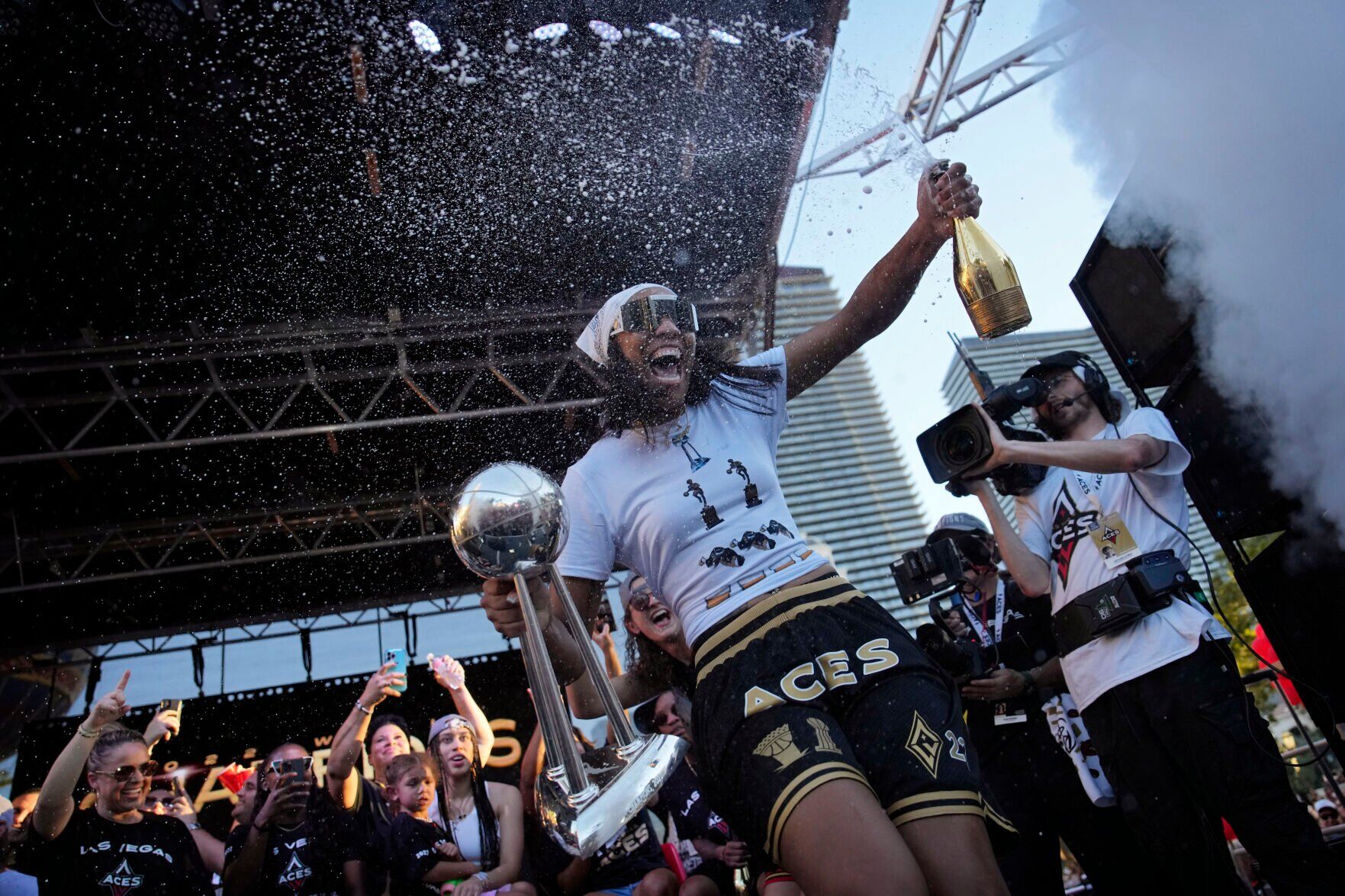 APTOPIX WNBA Champions Basketball